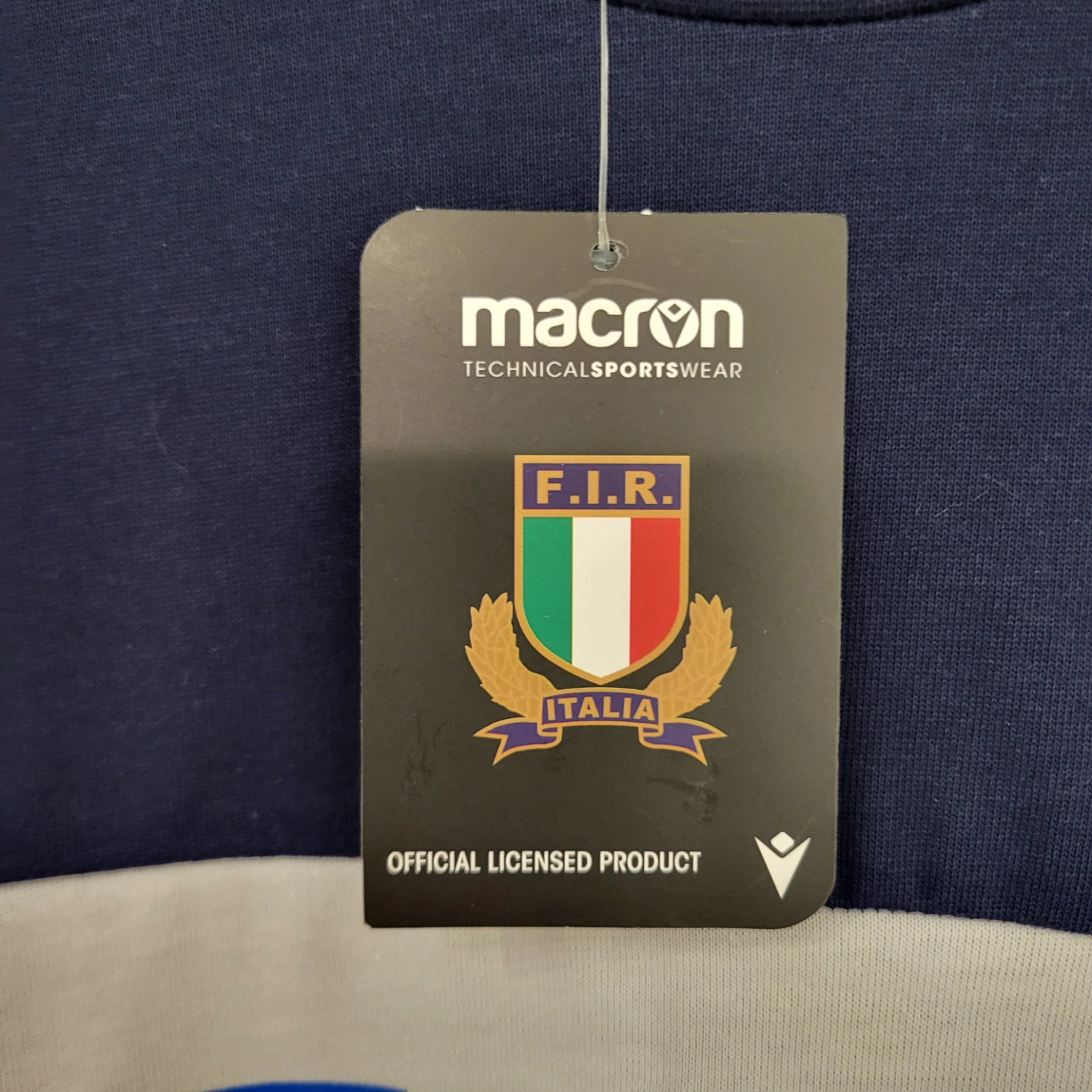 Macron Italia FIR Rugby Fan Shirt - photo 2