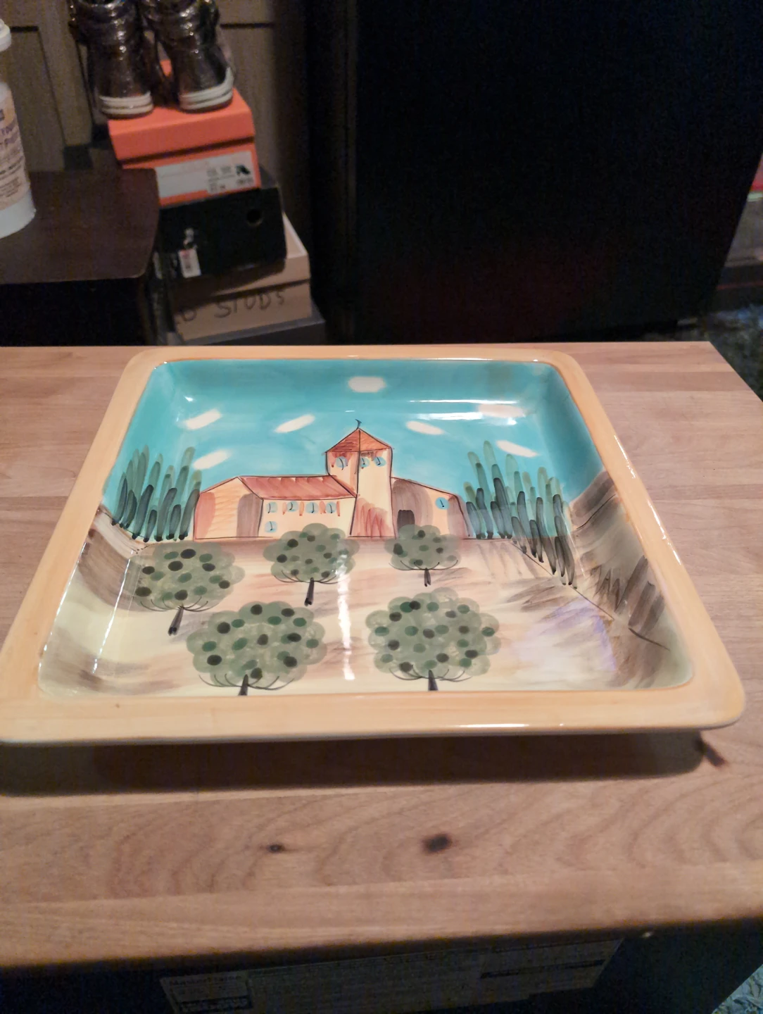 Campagna by Giani Square Decorative Dish