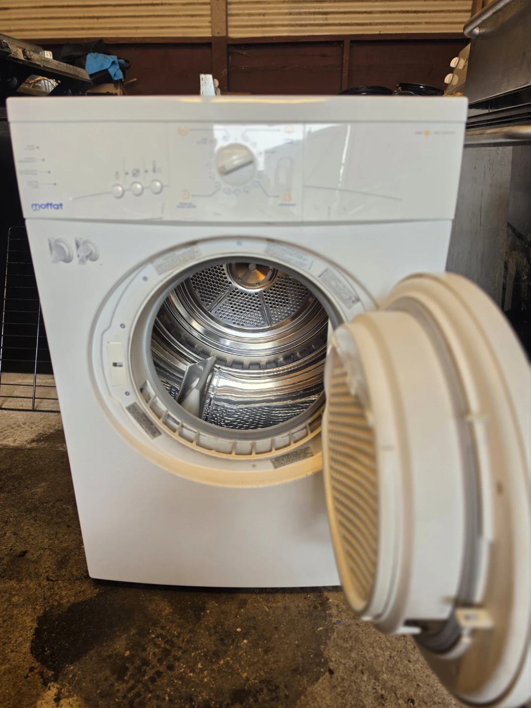 Delivery Available - Moffat 24" Compact Front-Load Dryer - photo 5