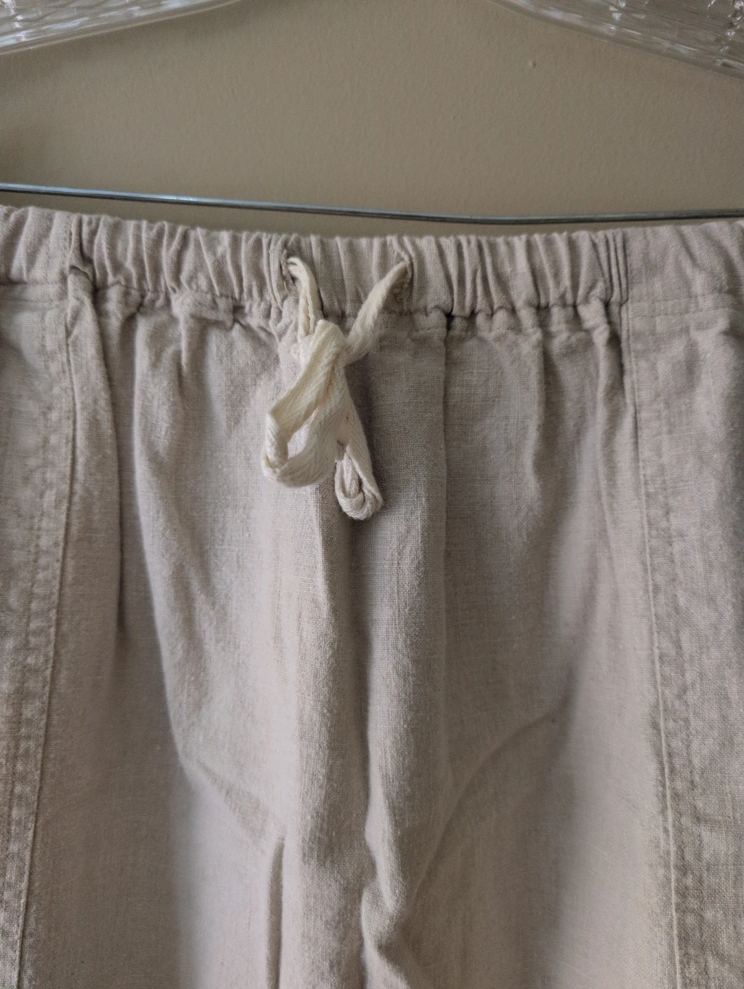 Cherokee beige linen-blend very long skirt - photo 4