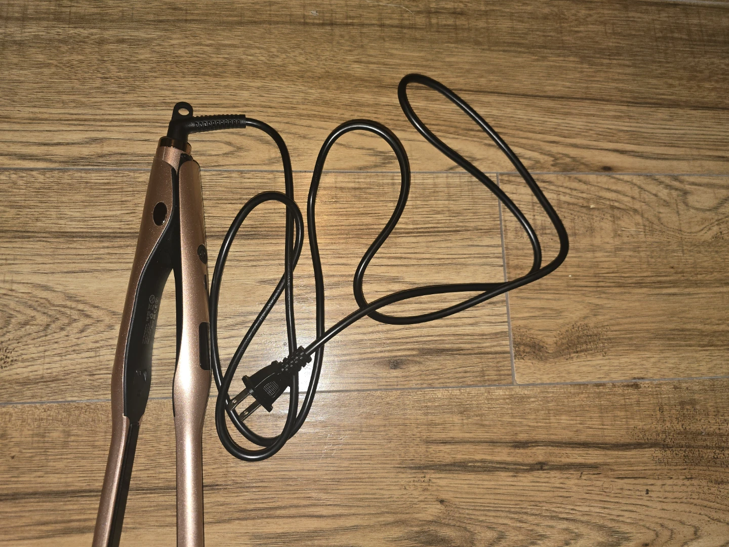 Rose Gold Hair Straightener