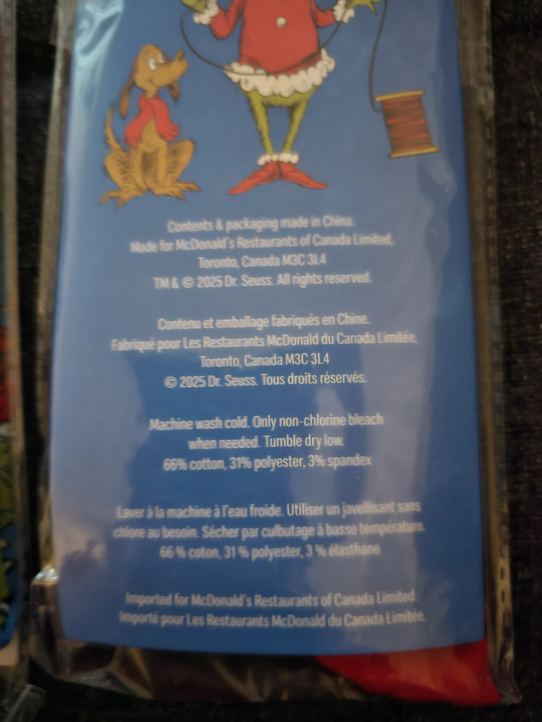 McDonalds Dr. Seuss The Grinch Socks- 2 pairs - photo 2