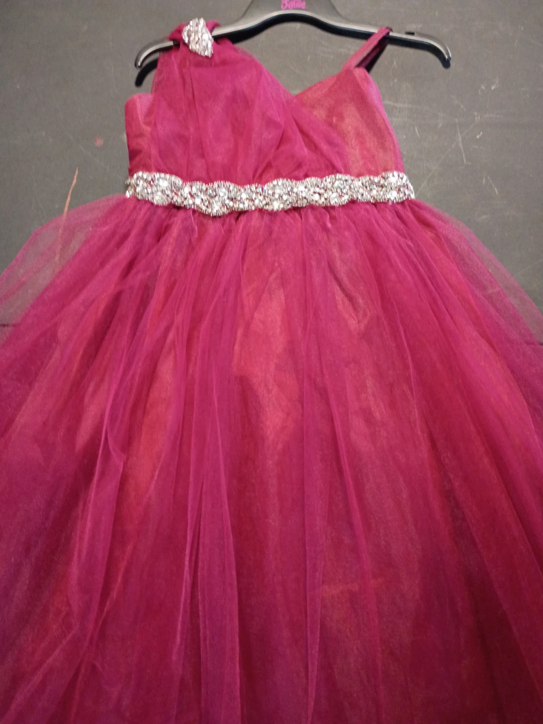 Girls Pink Formal Dress - photo 5