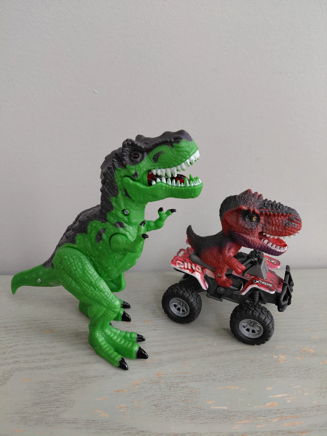 Dino Valley T-Rex and ATV Toy Set