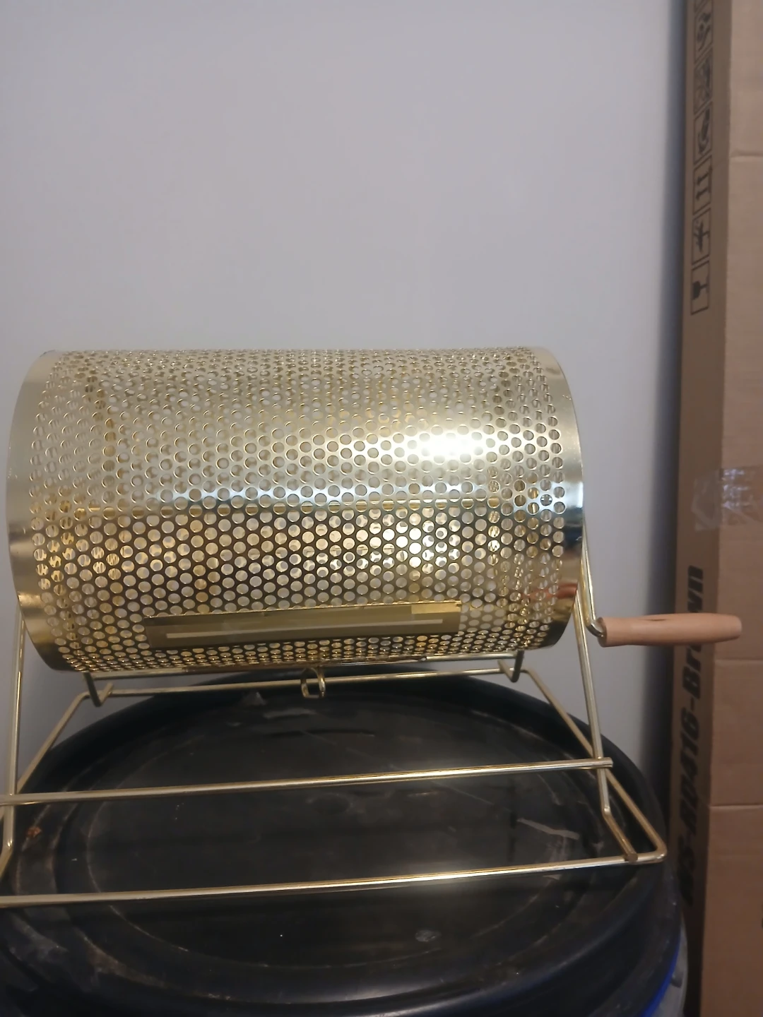 Gold Raffle Drum