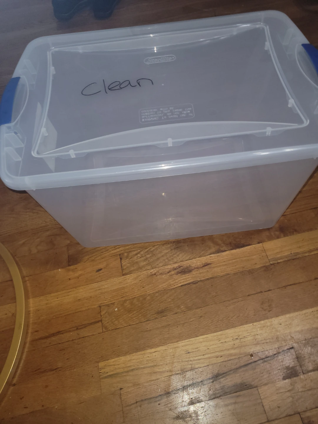 Sterilite Plastic Storage Bin - photo 2
