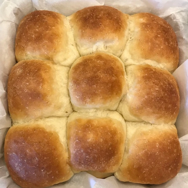 Old Fashioned Potato Buns - Home Baked
