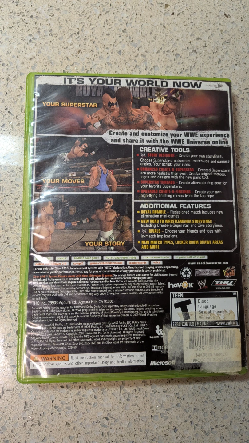 WWE SmackDown vs. Raw 2010 for Xbox 360 - photo 2