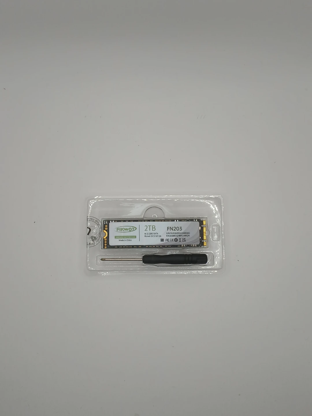 Fikwot FN203 2TB M.2 2280 SATA Solid State Drive - photo 2