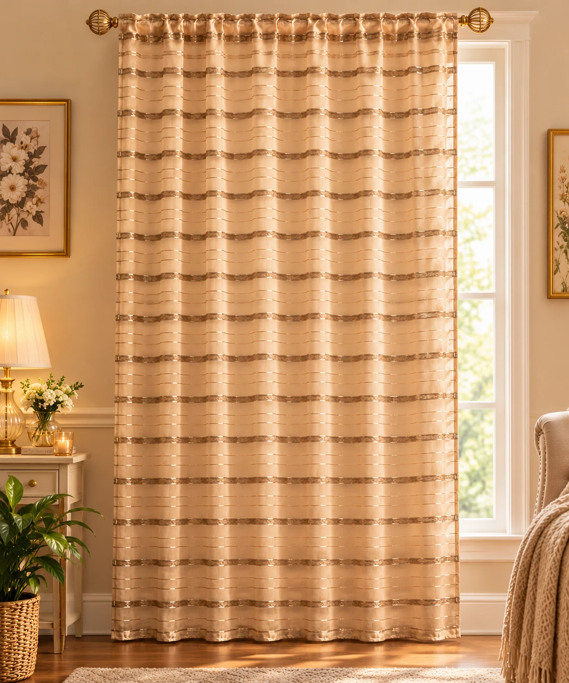 🪟Premium Semi Sheer Curtain 2 Layer - 57" Wide x 83" Long🪟 - photo 3