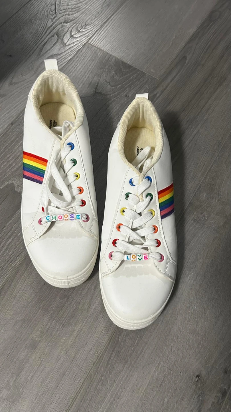 Ardene Rainbow Pride Sneakers