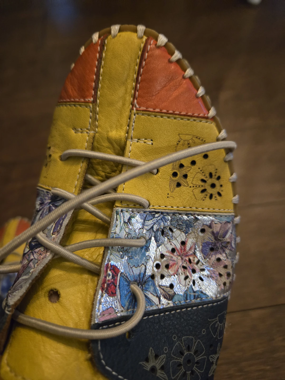 Spring Step Multicolor Leather Shoes - photo 5
