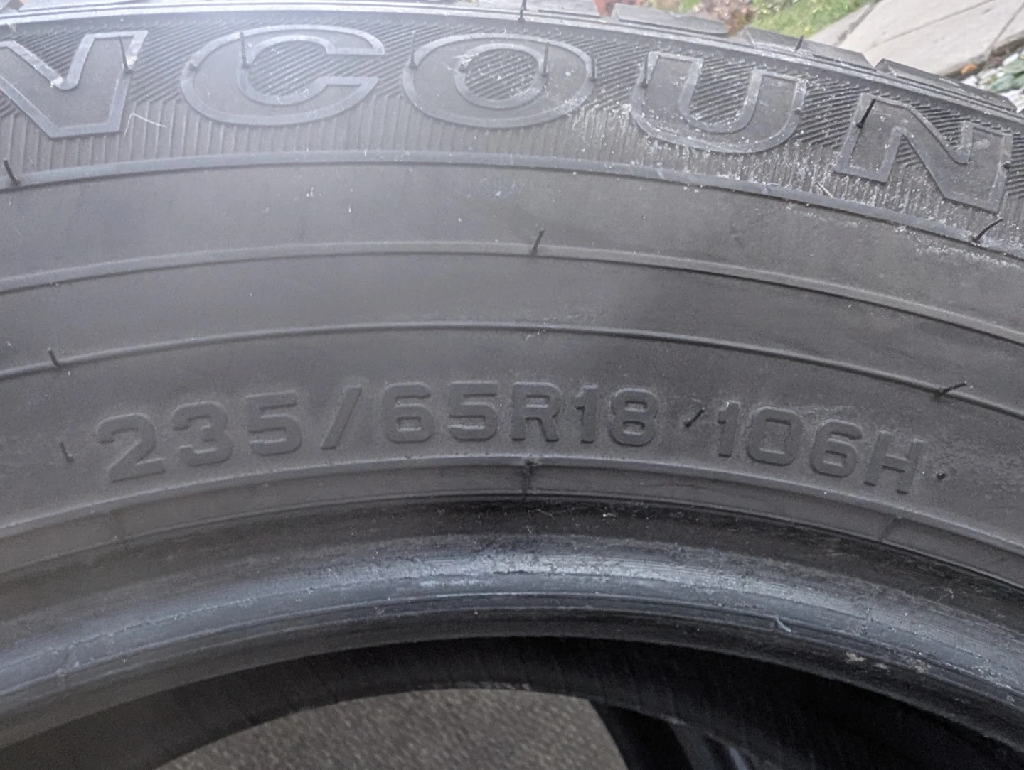 Sumitomo all season tires (2x) 6-7mm tread - photo 2