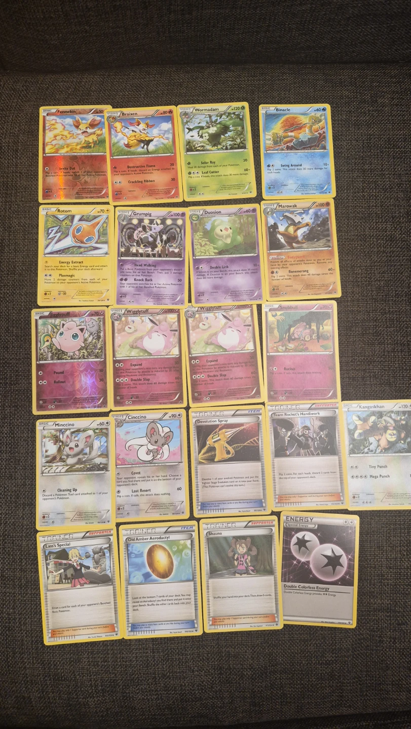 Pokemon Fates Collide Trading Cards