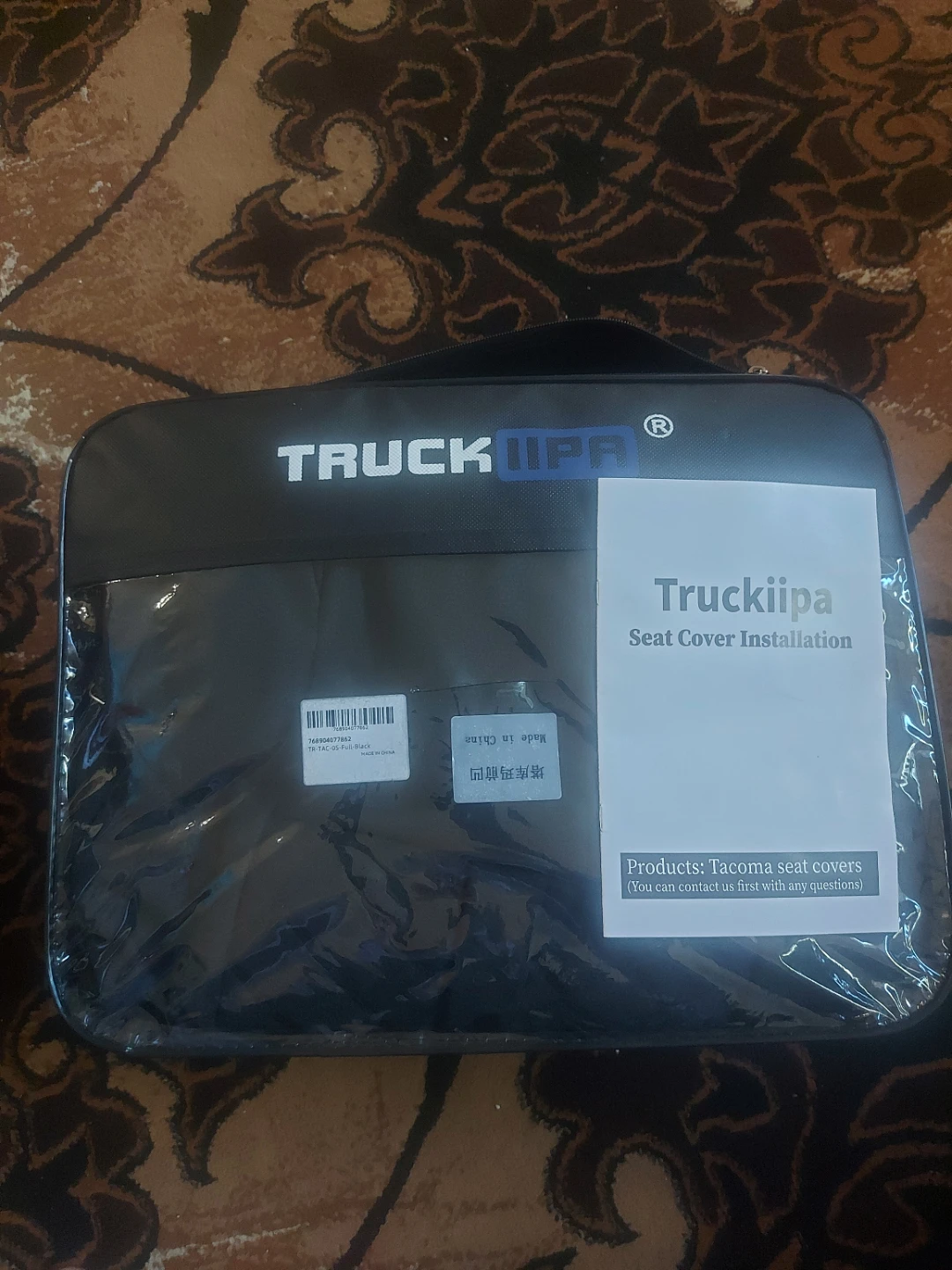 Truckiipa Front Seat Covers for 2005-2015 Toyota Tacoma - photo 2