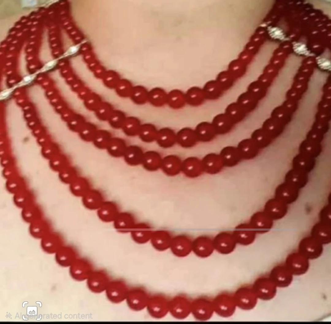 Gemstones Beaded Multi-Strand Necklace and Bracelet Set - photo 5