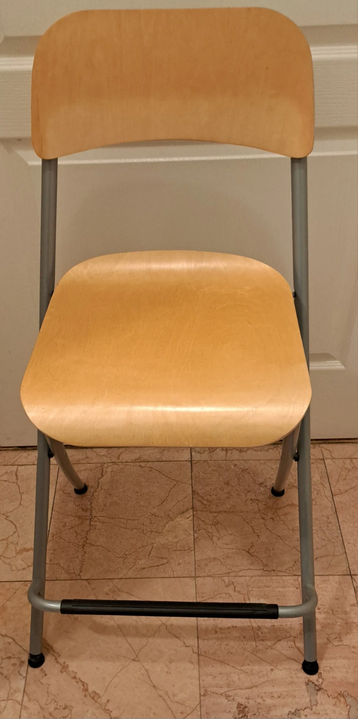 IKEA Folding Chair - Wood and Metal