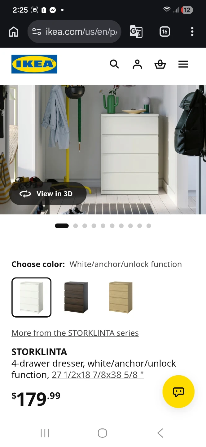 Free Set of 2 IKEA Malm 4-Drawer White Dressers - photo 3