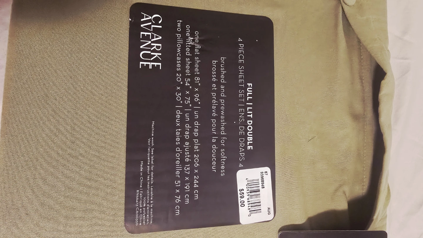 Clarke Avenue 4 Piece Full Sheet Set - photo 2