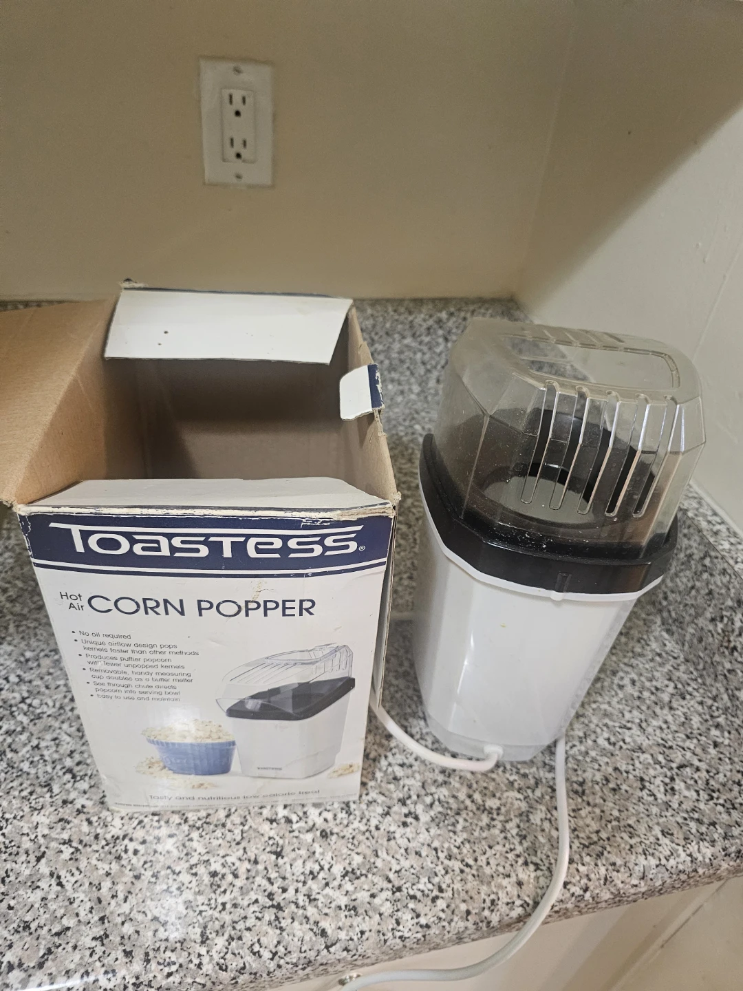 Toastess Hot Air Corn Popper