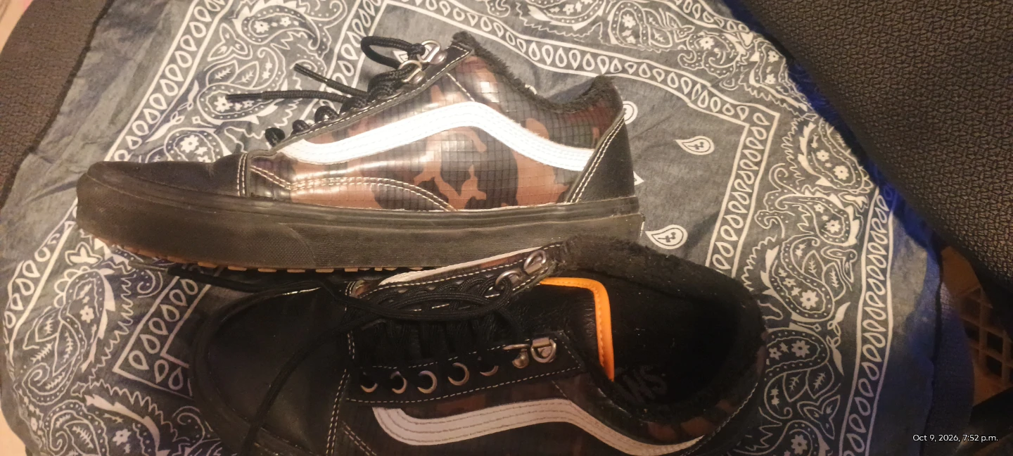 Vans Old Skool MTE Black Camo Sneakers - photo 2