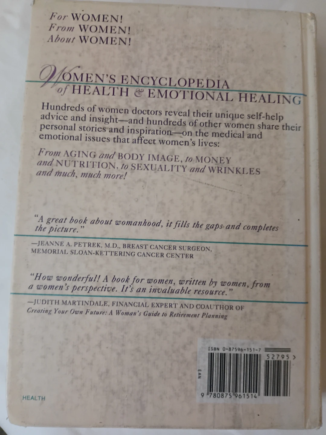 Women's Encyclopedia of Health & Emotional Healing - photo 2