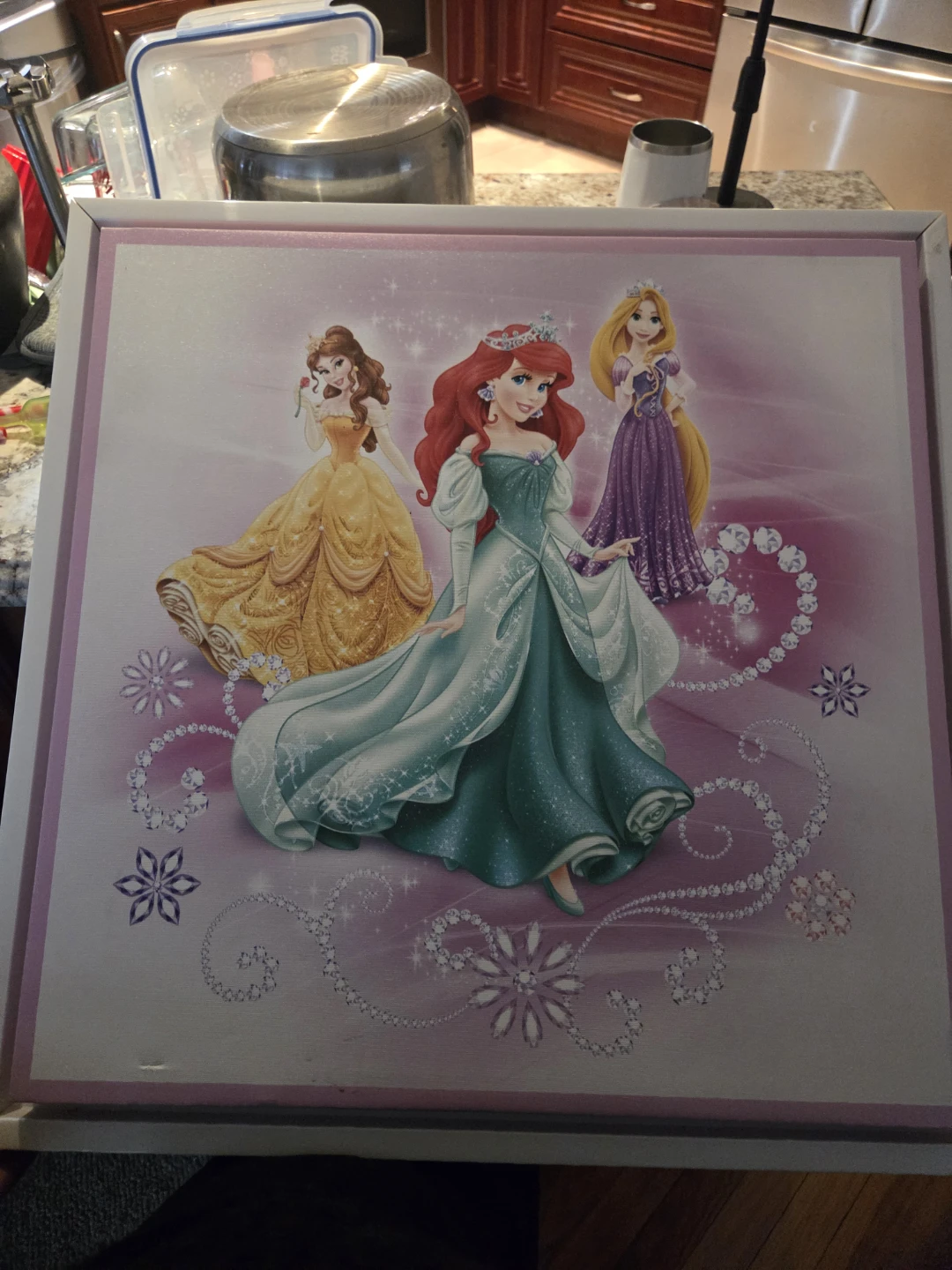 Disney Princess Wall Art Canvas