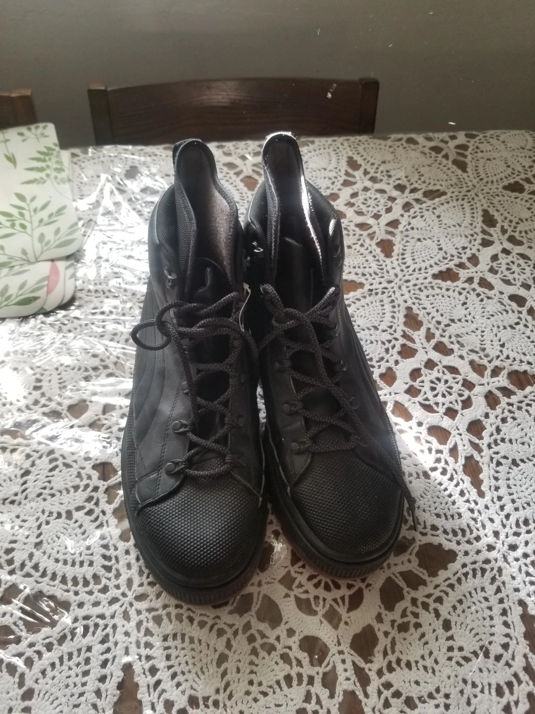 Brand New Mens Puma Black High-Top Boots Size 11