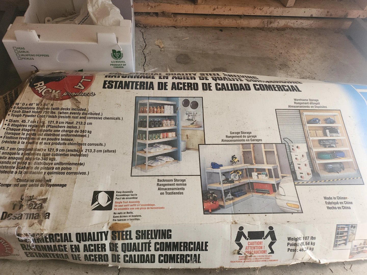 Gorilla Rack Steel Shelving Unit