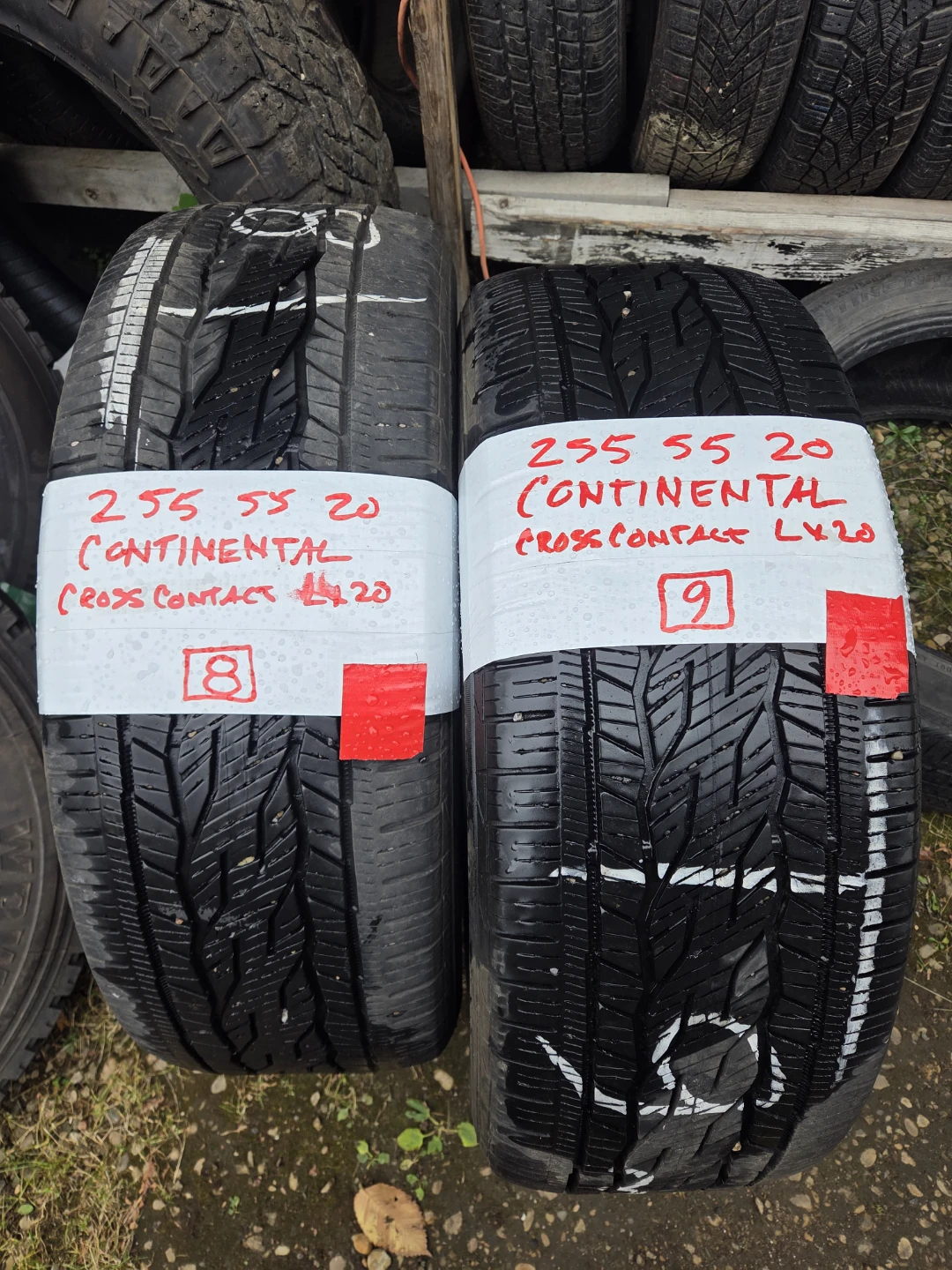 2 Continental CrossContact LX20 Tires 255/55R20