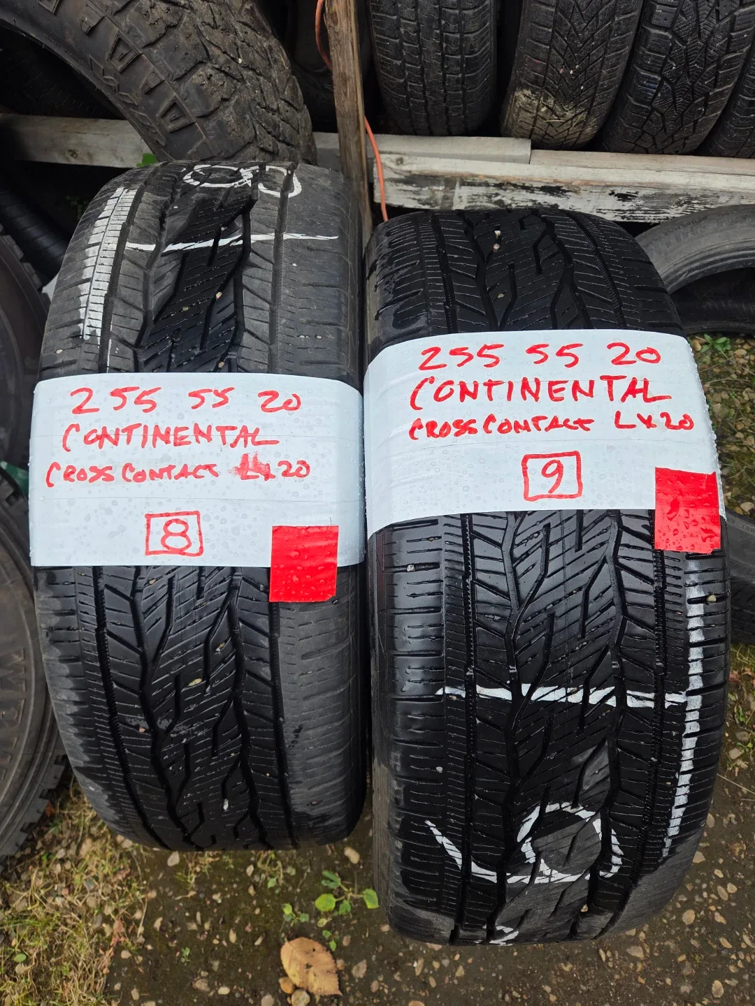 2 Continental CrossContact LX20 Tires 255/55R20