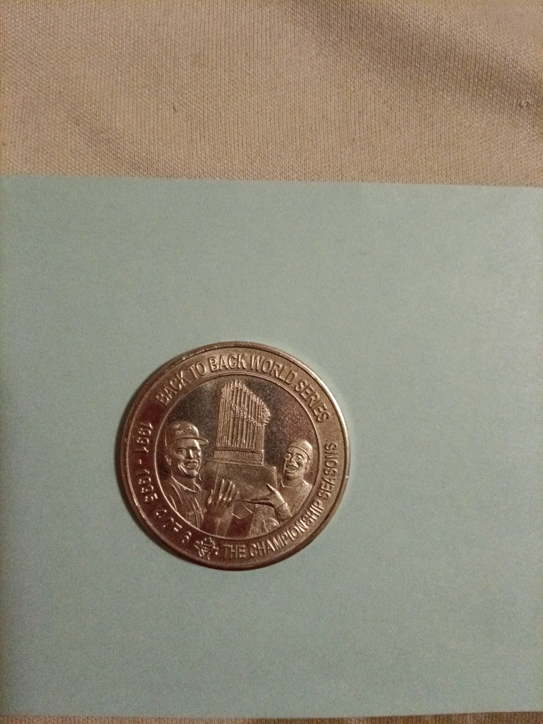 Toronto Sun Blue Jays 25th Anniversary Collector Coin