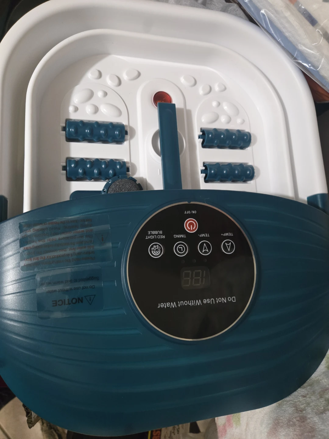 SPA4PIEDS Collapsible Heated Foot Spa Bath - photo 5