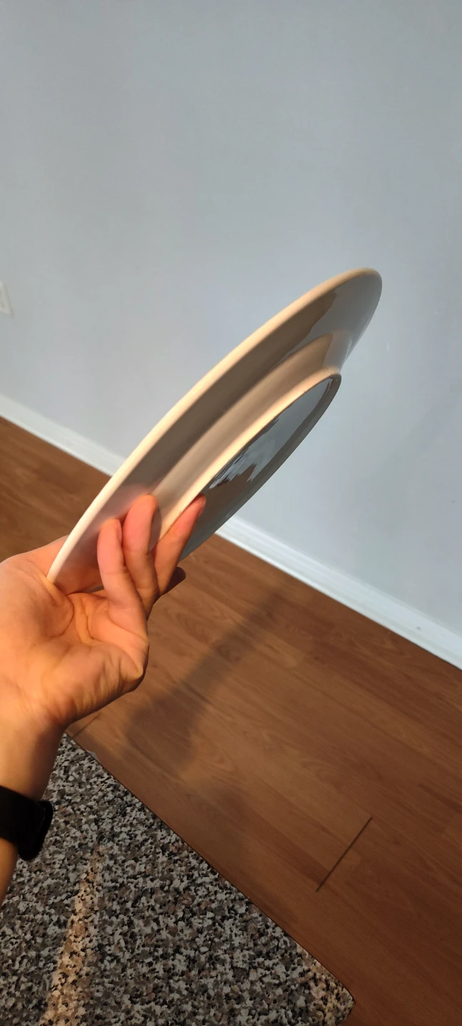 Gibson White Ceramic Dinner Plate - photo 3