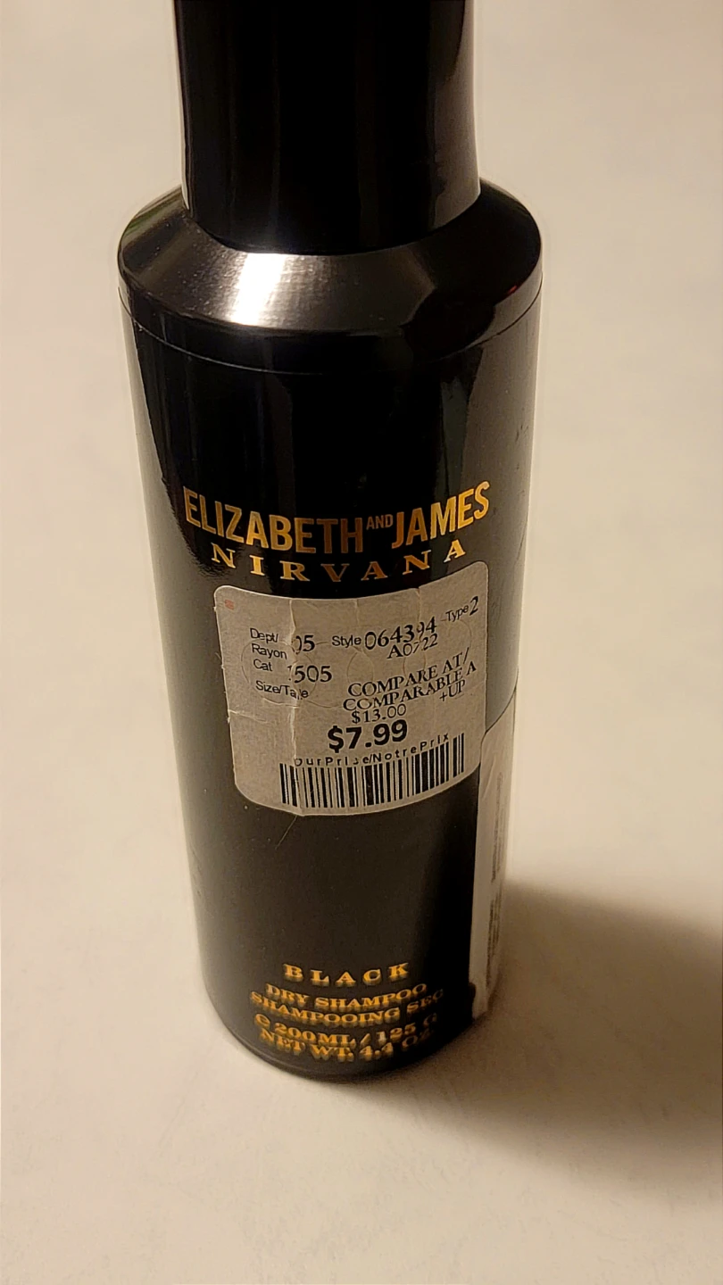 Elizabeth and James Nirvana Black Dry Shampoo