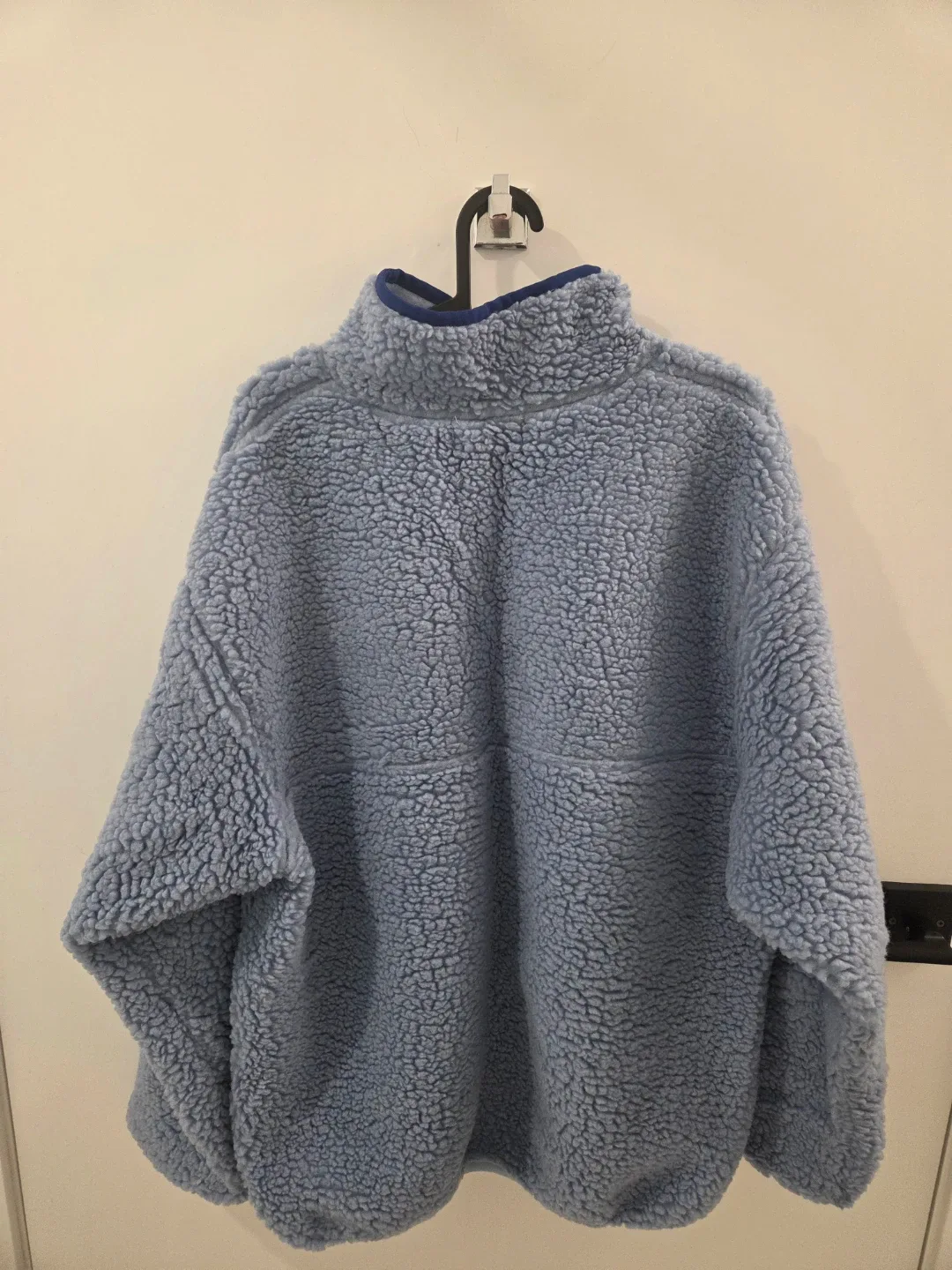 Ant blue sherpa fleece pullover - photo 2