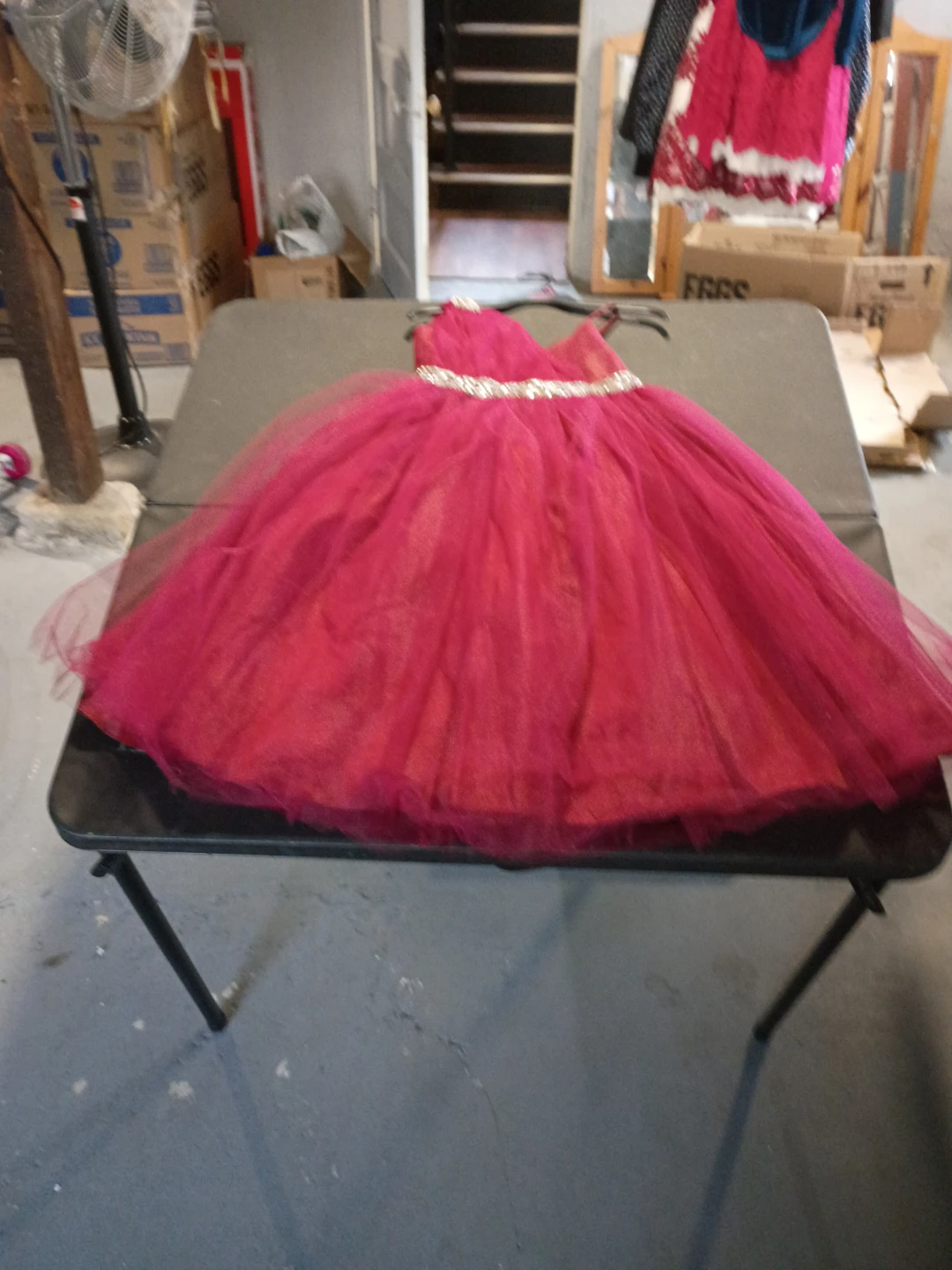 Girls Pink Formal Dress