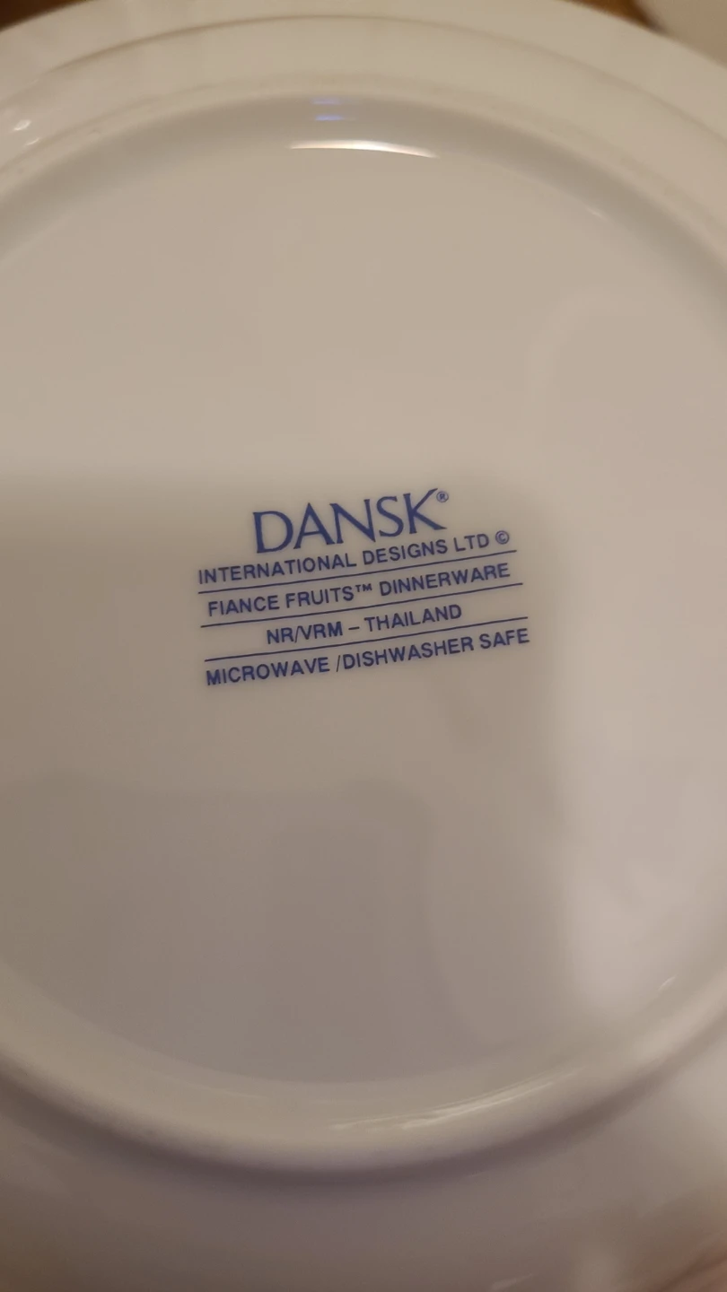 Dansk Fiance Fruits Design Plates and Bowls - photo 3