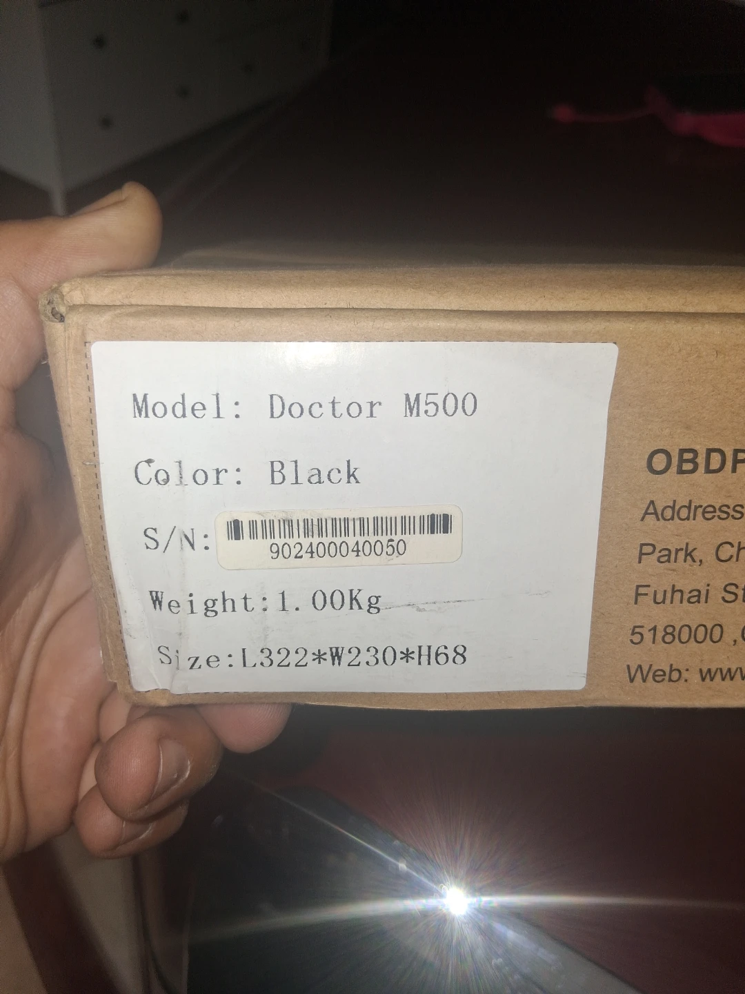 OBDPROG Doctor M500 Diagnostic Tool - photo 3