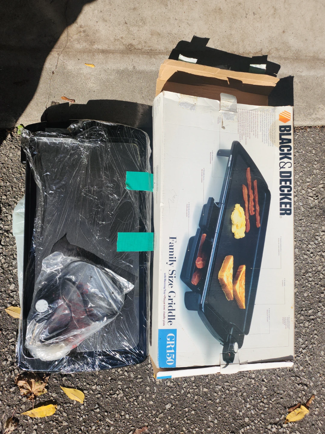 Black & Decker Family Size Griddle GR150