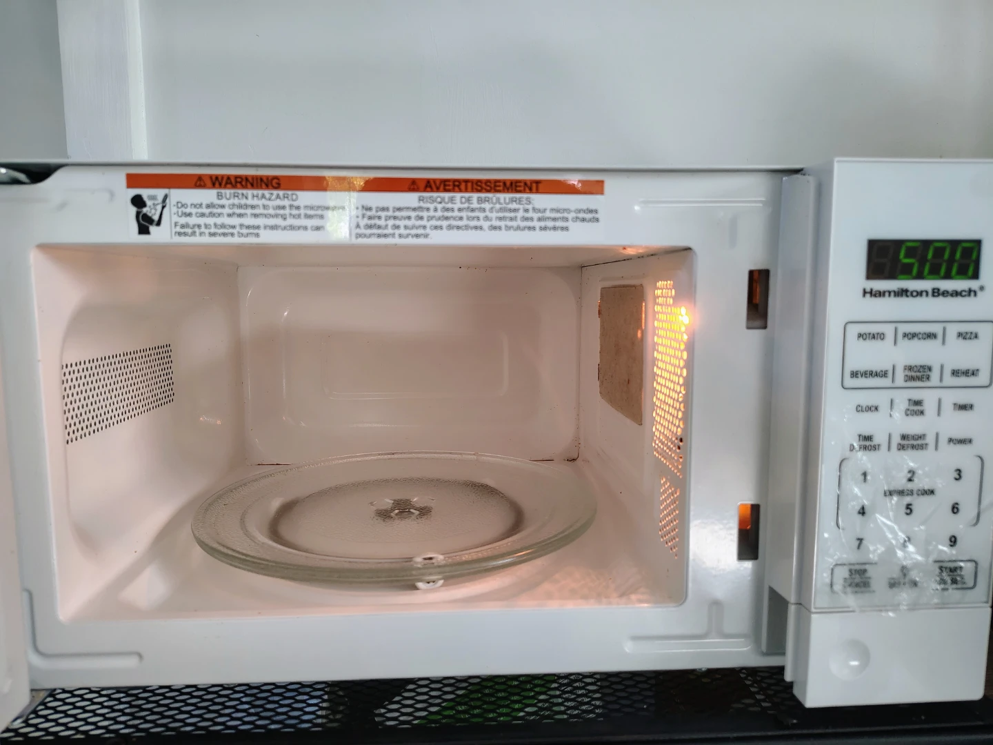 Hamilton Beach Microwave White - photo 2