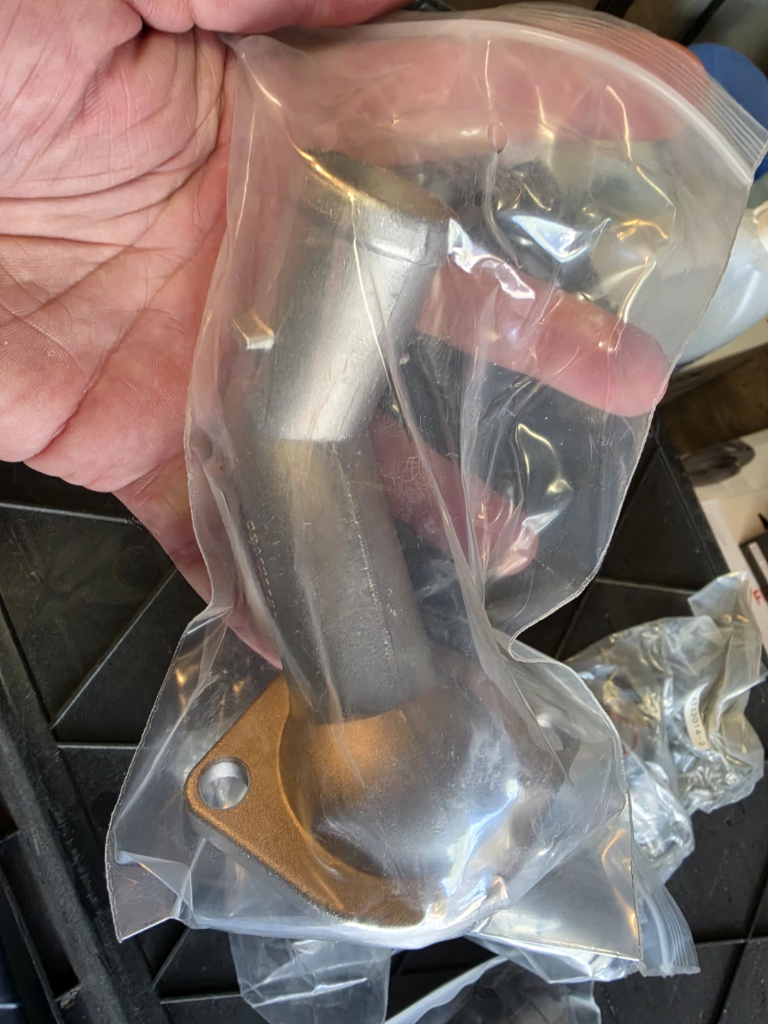 VW/ Audi 1.8t Performance Coolant Flange Kit - photo 2