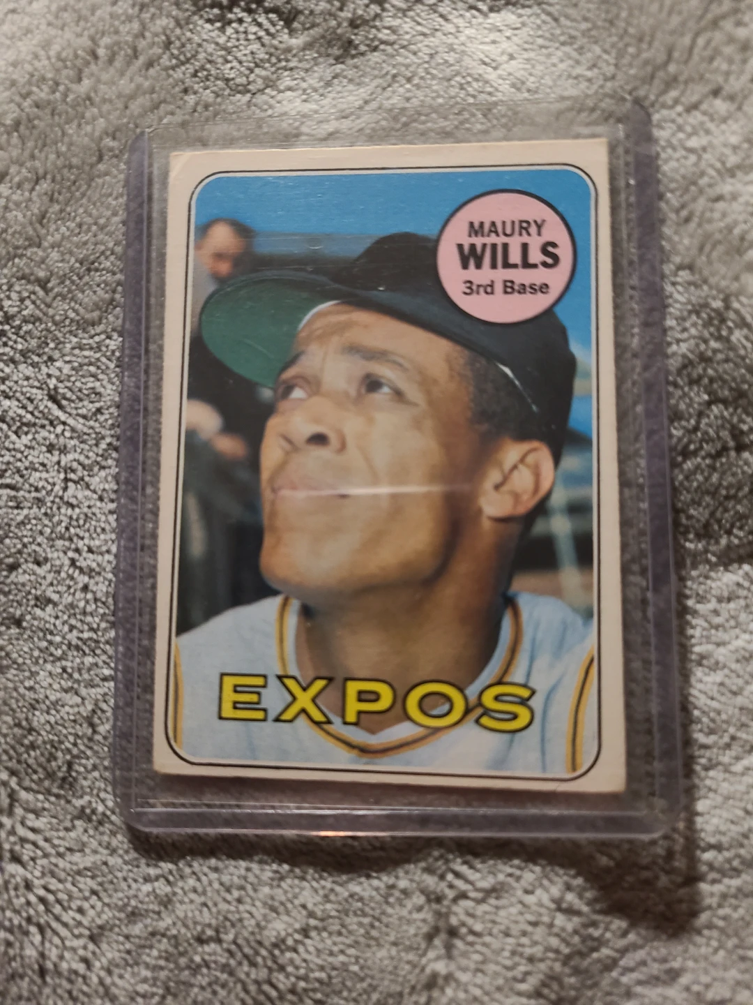 1969 Maury Wills O-Pee-Chee Baseball Card