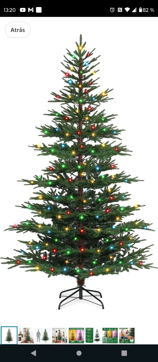 Artificial Christmas Tree with LED Lights - photo 3