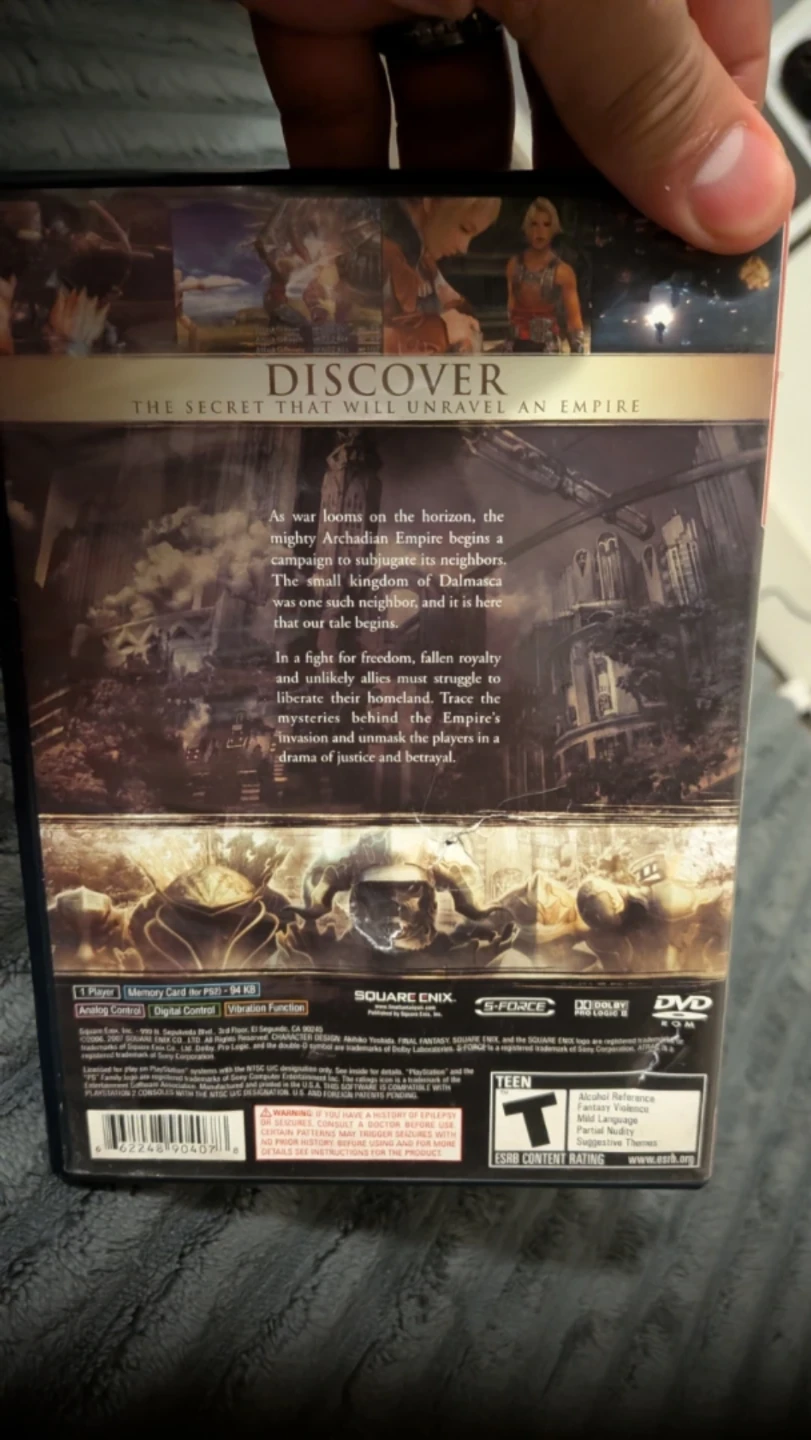 Final Fantasy XII for PlayStation 2 - photo 3