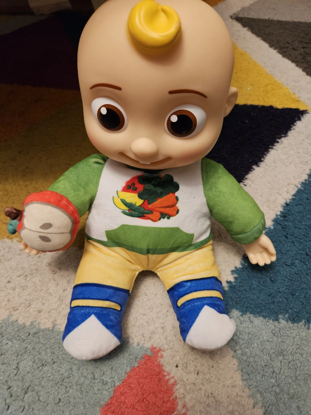 CoComelon JJ Musical Doll with Apple