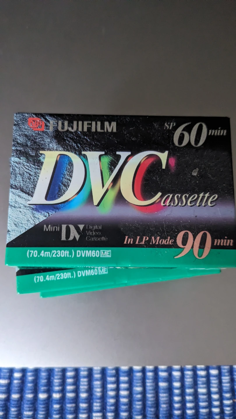 3 Fujifilm Mini DV Cassette Tapes - photo 2