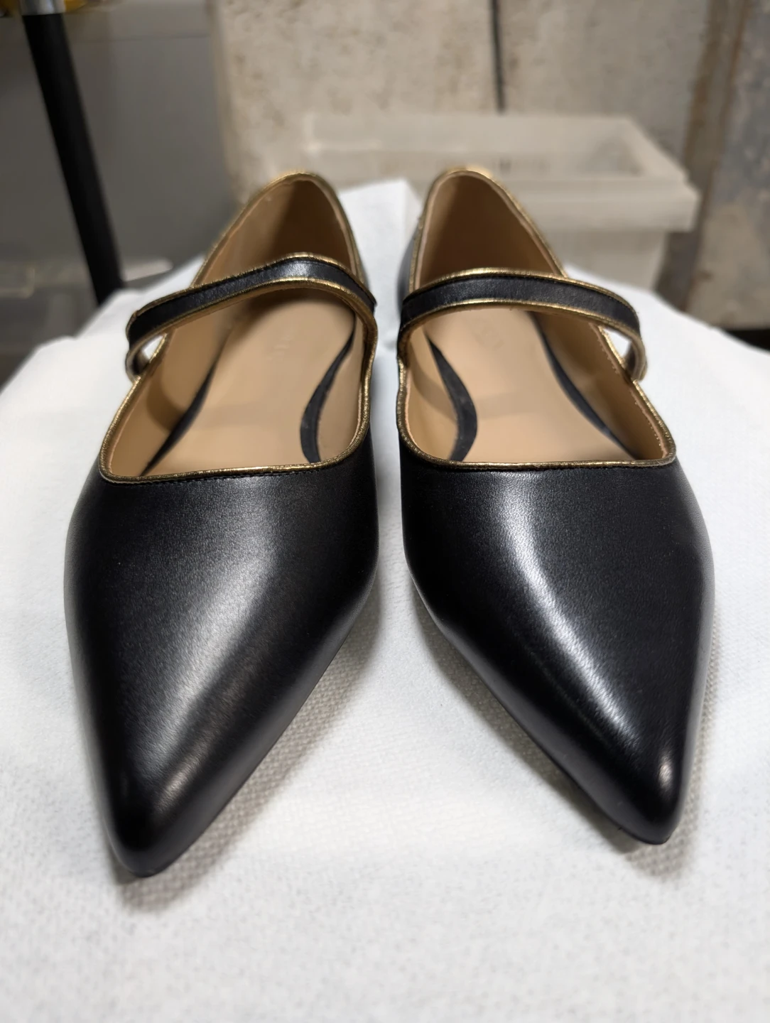 Lauren Ralph Lauren Londyn Metallic-Trim Leather Mary Jane - photo 2