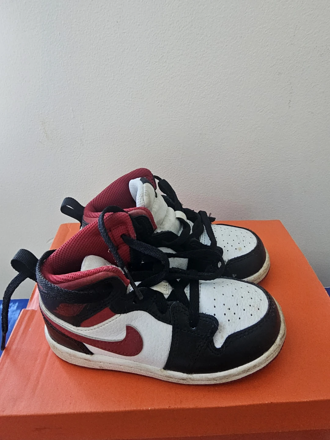 Nike Jordan 1 Mid Toddler Shoes Size 8C