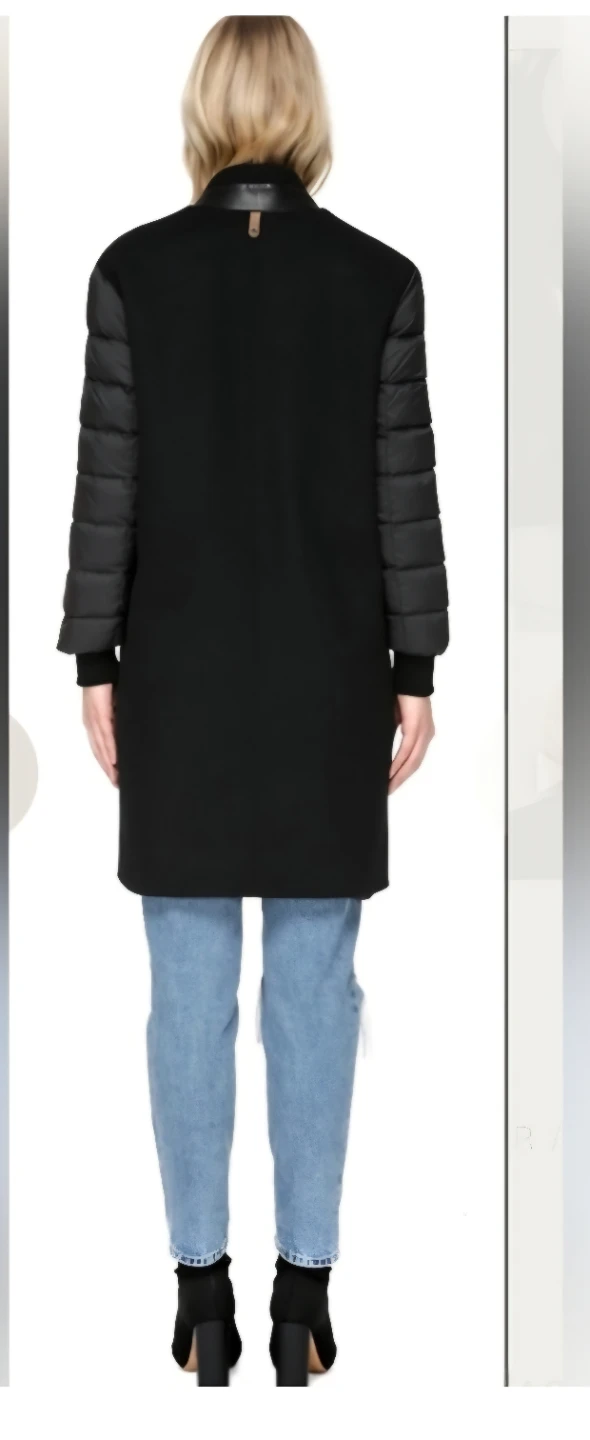 High end Fall/Winter Mackage Black Reversable Coat.